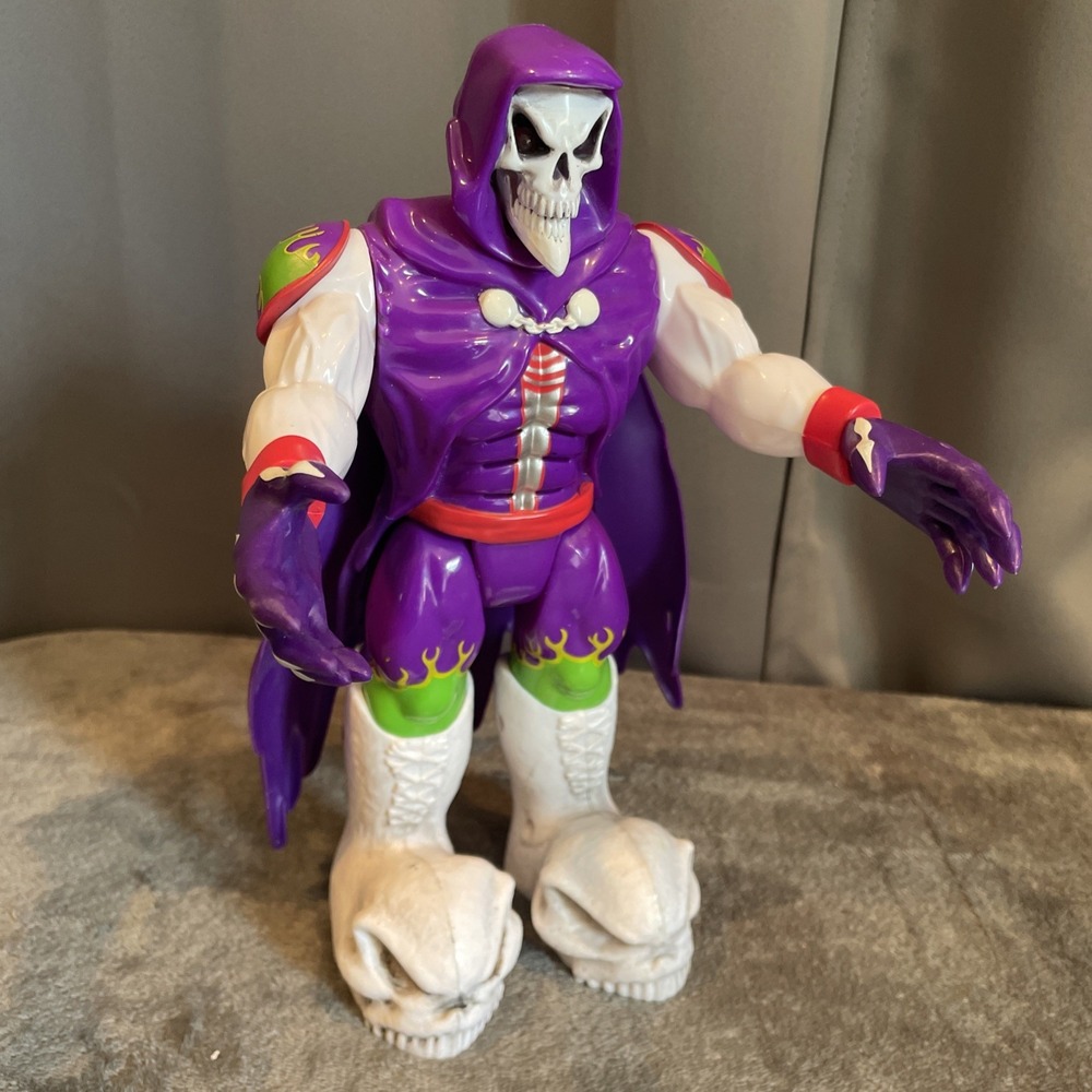 New Bright Monster Jam Gravedigger Grim Reaper Figure Does Not Light Up